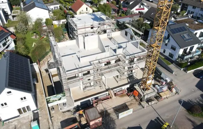 Der Rohbau ist abgeschlossen