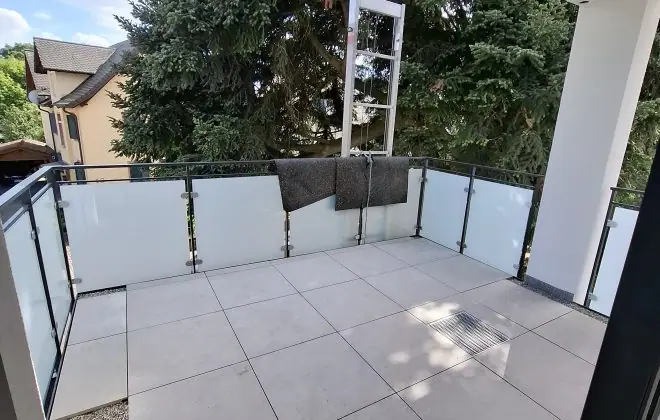 Die Balkone werden nun hergestellt